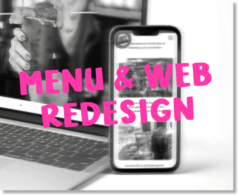 Menu & Web Redesign