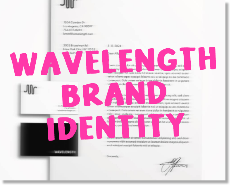 Wavelength Brand Identity